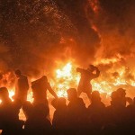 یوکرائن مذاکرات ناکام ہونے کے بعد گزشتہ روز یورپ نواز مظاہرین ایک بار پھر سڑکوں پر