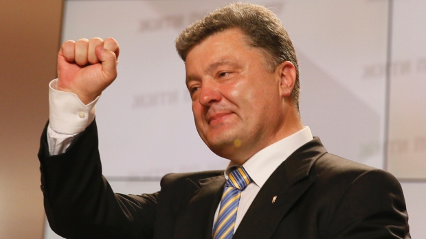 یوکرائن کے صدر petro poroshenko