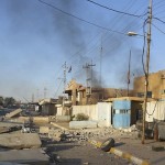 عراق کے صوبہ انبار میں اتحادیوں کی داعش کے ٹھکانوں پر بمباری
