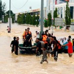 ملائیشیا میں سیلاب سے ایک لاکھ 60 ہزار افراد بے گھر