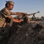 کرد سیکیورٹی فورسز Peshmerga کوبانی قصبے کے 90 فیصد حصے پر قابض