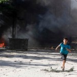 شامی فضائیہ کے جنگی طیاروں کی تباہ کن بمباری میں خواتین اور بچوں سمیت 38 افراد ہلاک