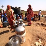 بھارت کے متعدد دیہا ت پانی کی کمی کا شکار
