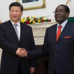 زمبابوے کے صدر رابرٹ موگابے اور چینی صدر شی جن پنگ
