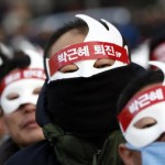 جنوبی کوریا میں ہزاروں افراد نے حکومت مخالف ایک ریلی میں حصہ لیا