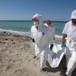 امدادی اہلکاروں نے 41 افراد کی لاشوں کو لیبیا کے ساحل  سے نکالا ہے