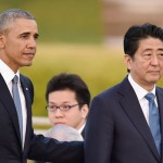 جاپان کے وزیر اعظم شِنزو آبے اور امریکی صدر باراک اوباما