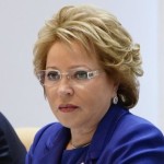 رشین فیڈریشن کونسل کے چیئرمین Valentina Matviyenko