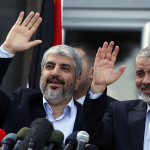 اسماعیل ہنیہ اور حماس کے رہنما خالد مشعل