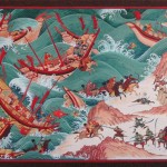 نومبر 1274ء میں چین کے منگول بادشاہ قبلائی خان  کی طاقتور بحری فوج نے سمندر کے راستے جاپان پر حملہ کر دیا