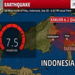انڈونیشیا میں 7.5 کا شدید زلزلہ