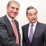 جنرل اسمبلی کے اجلاس کے موقع پر چین کے اسٹیٹ کونسلر وانگ وائی نے وزیر خارجہ شاہ محمود قریشی سے ملاقات کی