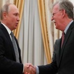 روس کے صدر ولادی میر پیوٹن اور امریکی مشیر برائے قومی سلامتی جان بولٹن