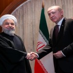 ترکی کے صدر رجب طیب اردگان اور ایران کے صدر حسن روحانی