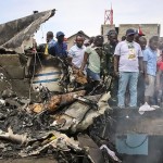 جہاز گرنے کا واقعہ کانگو کے شہر گوما کے گنجان آباد علاقے میں پیش آیا