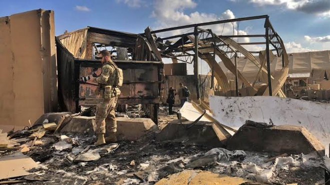  پنٹاگون کا کہنا ہے 8 جنوری کو ایران کی جانب سے عراق میں امریکی اڈوں پر میزائل داغے جانے کے بعد زخمی ہونے والے فوجیوں کی تعداد 50 ہو گئی