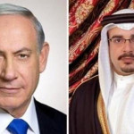 بحرین کے ولی عہد شہزادہ سلمان بن حمد الخلیفہ اور اسرائیلی وزیر اعظم نیتن یاہو