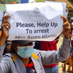 جنرل من آنگ ہلینگ کے آسیان اجلاس میں شرکت پر جکارتا میں احتجاجی مظاہرہ کیا گیا