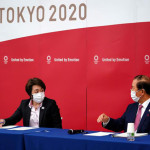 ٹوکیو اولمپک کی انتظامی کمیٹی کی سربراہ ہاشیموتو سیئکو اور انتظامی کمیٹی کے ڈائریکٹر جنرل متو توشیرو