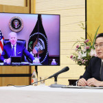 امریکی صدر جو بائیڈن اور جاپانی وزیر اعظم فومیو کشیدا کے درمیان آن لائن گفتگو